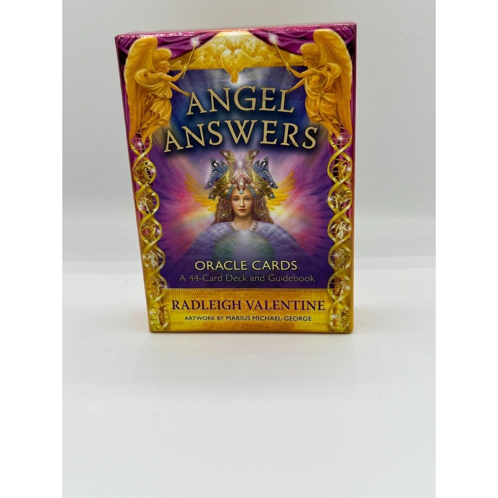 Angel Answers Oracle Cards Radleigh Valentine 44-Card Deck Guidebook Hay House